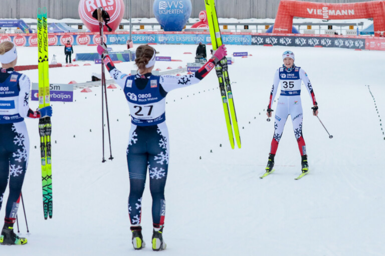 Nora Helene Evans (NOR), Ingrid Graesli (NOR), (l-r)