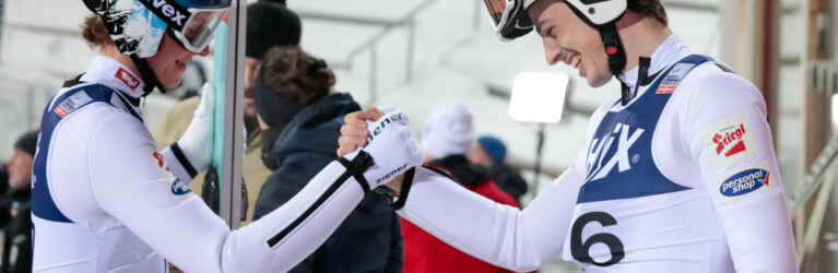 Paul Walcher (AUT), Florian Kolb (AUT), (l-r)