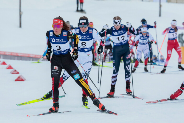 Nathalie Armbruster (GER), Marte Leinan Lund (NOR), (l-r)