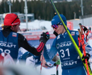 Johannes Rydzek (GER), Eero Hirvonen (FIN), (l-r)