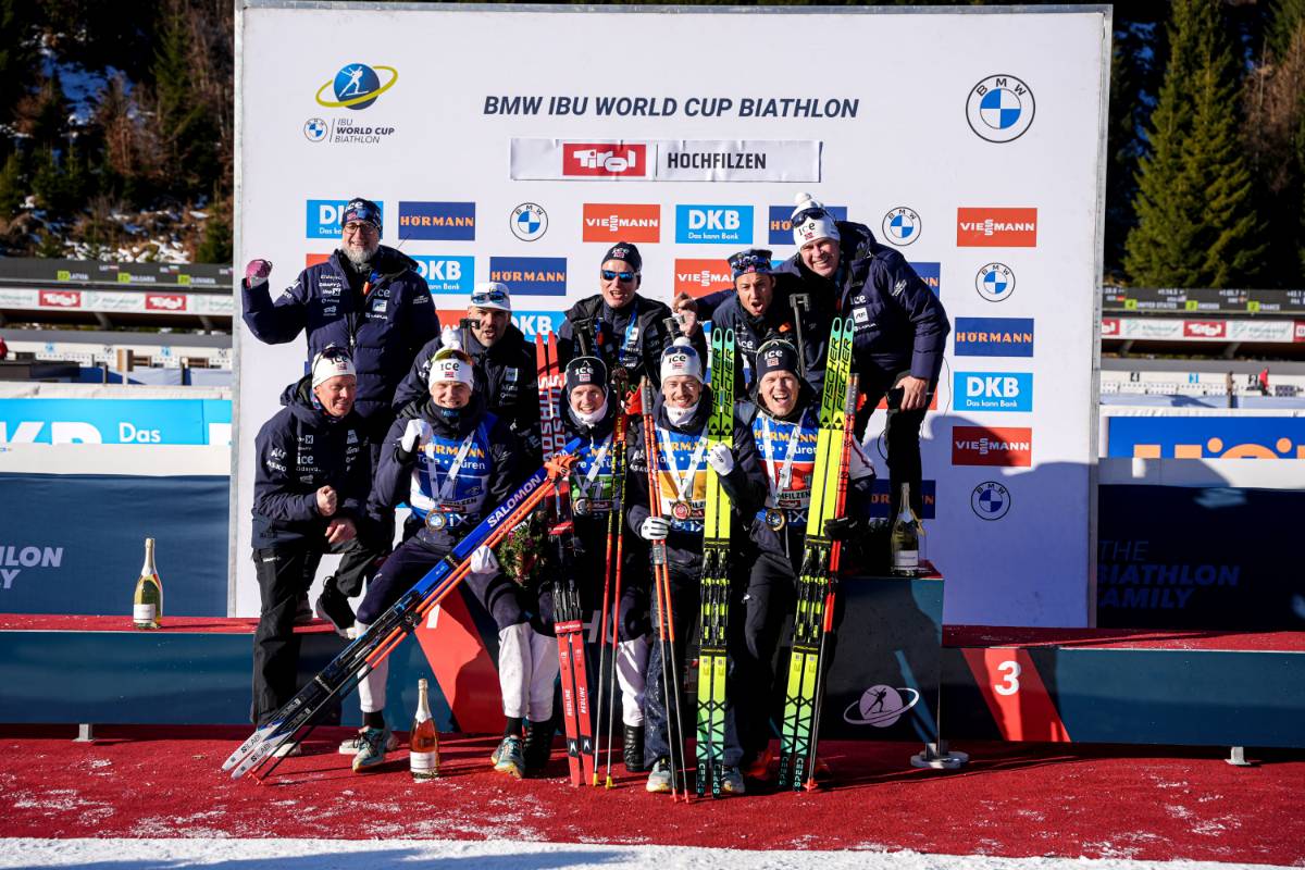 Bildergalerie-Biathlon-Weltcup-Hochfilzen-AUT-Staffel-Herren