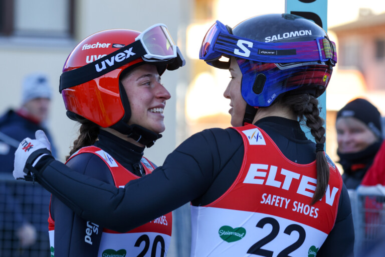Nathalie Armbruster (GER), Lena Brocard (FRA), (l-r)