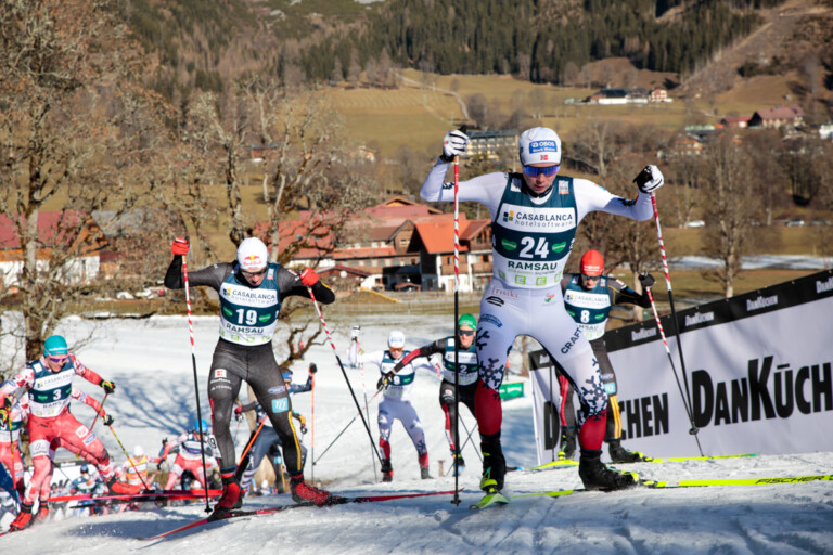 Vinzenz Geiger (GER), Jens Luraas Oftebro (NOR), (l-r)