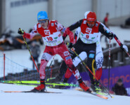 Stefan Rettenegger (AUT), Johannes Rydzek (GER), (l-r)