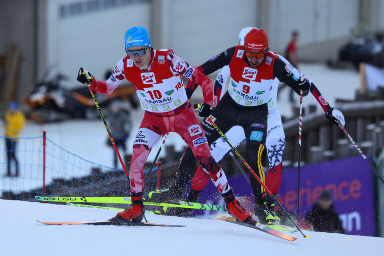 Stefan Rettenegger (AUT), Johannes Rydzek (GER), (l-r)