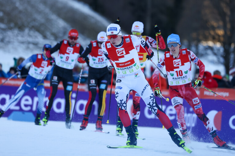 Jens Luraas Oftebro (NOR), Stefan Rettenegger (AUT), (l-r)