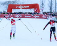 Jens Luraas Oftebro (NOR), Vinzenz Geiger (GER), (l-r)