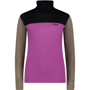 Mons Royale Damen Yotei Merino High Neck Longsleeve