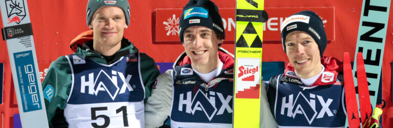 Wendelin Thannheimer (GER), Thomas Rettenegger (AUT), Franz-Josef Rehrl (AUT), (l-r)