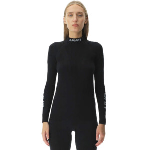 UYN Damen Stehkragen Shirt ELEVATYON BIOMORPH black