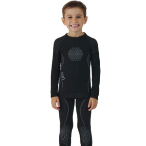 UYN Junior Set Shirt + 3/4 Hose VISYON black