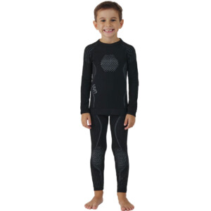 UYN Junior Set Shirt + lange Hose VISYON black