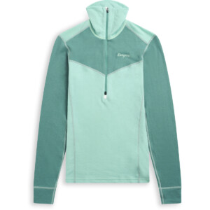 Bergans Damen Inner:Dual Merino Half Zip Longsleeve