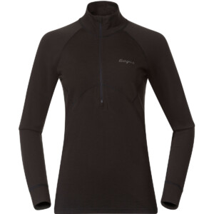 Bergans Damen Inner:Pure Merino Half Zip Longsleeve