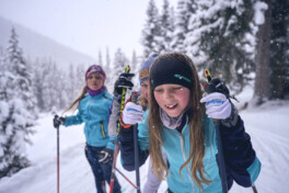 Langlauf Urlaub mit der Familie: Mit Kids und Hund in Davos