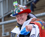 Wintersport-Fan in Oberhof