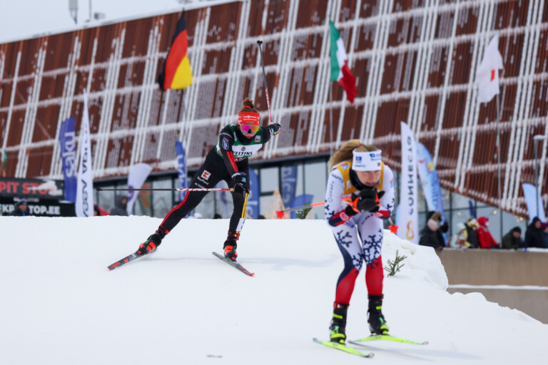 Nathalie Armbruster (GER), Ida Marie Hagen (NOR), (l-r)