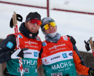 Richard Stenzel (GER), David Mach (GER), (l-r)