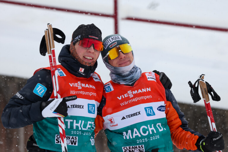 Richard Stenzel (GER), David Mach (GER), (l-r)