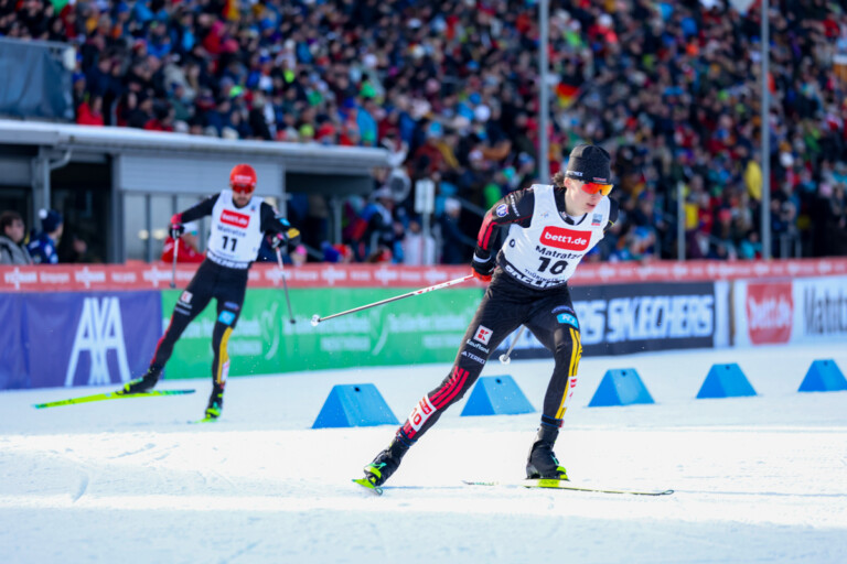 Johannes Rydzek (GER), Richard Stenzel (GER), (l-r)