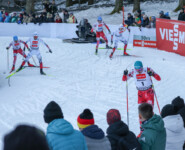 Stefan Rettenegger (AUT), Jens Luraas Oftebro (NOR), Thomas Rettenegger (AUT), Einar Luraas Oftebro (NOR), Franz-Josef Rehrl (AUT), (l-r)