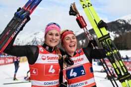 Gimmler/Rydzek gewinnen Teamsprint beim Langlauf Weltcup im Goms