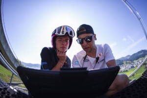 Nathalie Armbruster (GER), Florian Aichinger (GER), (l-r)