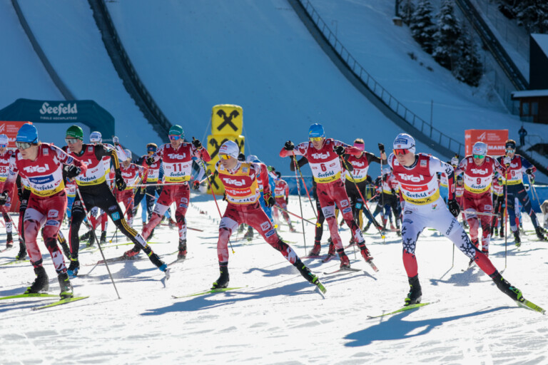 Johannes Lamparter (AUT), Jens Luraas Oftebro (NOR), (l-r)