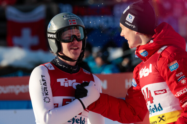 Andreas Skoglund (NOR), Einar Oftebro (Luraas), (l-r)