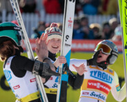 Ema Volavsek (SLO), Alexa Brabec (USA), Ida Marie Hagen (NOR), (l-r)