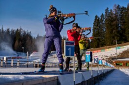 Biathlon und Nordic Skills: Auf Langlaufski aktiv in Lenzerheide