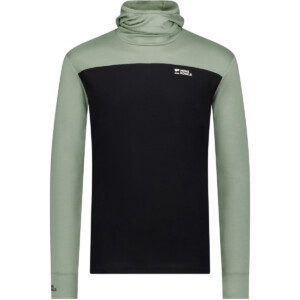 Mons Royale Herren Yotei Merino Powder Hood Longsleeve