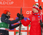 Johannes Rydzek (GER), Einar Oftebro (NOR) (l-r)