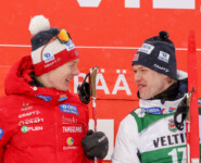 Zwei Premieren: Einar Oftebro (NOR), Andreas Skoglund (NOR), (l-r)