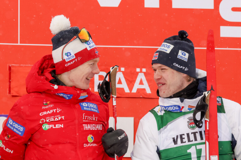 Zwei Premieren: Einar Oftebro (NOR), Andreas Skoglund (NOR), (l-r)