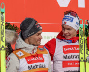 Johannes Lamparter (AUT), Jens Luraas Oftebro (NOR), (l-r)