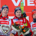 Einar Luraas Oftebro (NOR), Jens Luraas Oftebro (NOR), Julian Schmid (GER), (l-r)
