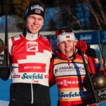 Jens Luraas Oftebro (NOR), Ida Marie Hagen (NOR), (l-r)