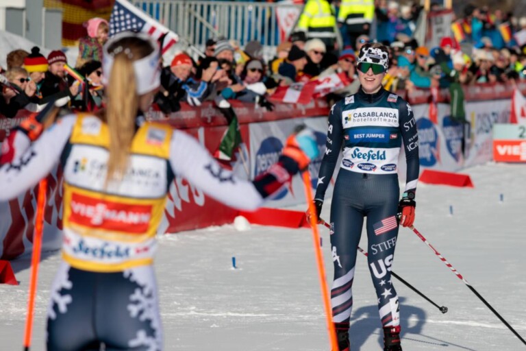 Ida Marie Hagen (NOR), Alexa Brabec (USA), (l-r)