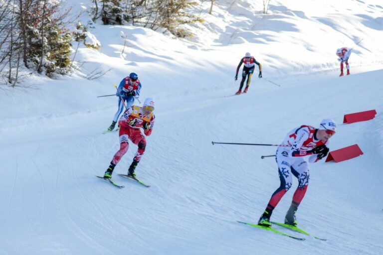 Johannes Lamparter (AUT), Ilkka Herola (FIN), Vinzenz Geiger (GER), Jens Luraas Oftebro (NOR), Einar Luraas Oftebro (NOR), (l-r)