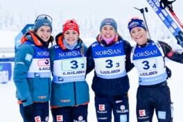 Silberner Doppelschlag der DSV-Staffeln zum Abschluss der Biathlon EM in Sjusjoen
