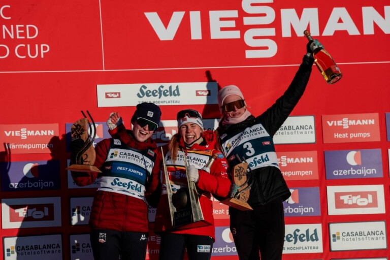 Alexa Brabec (USA), Ida Marie Hagen (NOR), Tara Geraghty-Moats (USA), (l-r)