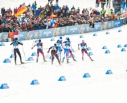 Kristjan Ilves (EST), Johannes Lamparter (AUT), Vinzenz Geiger (GER), Eero Hirvonen (FIN), Ilkka Herola (FIN), Stefan Rettenegger (AUT), Jens Luraas Oftebro (NOR) (l-r)