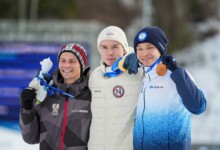 Johannes Lamparter (AUT), Jens Luraas Oftebro (NOR), Eero Hirvonen (FIN), (l-r)