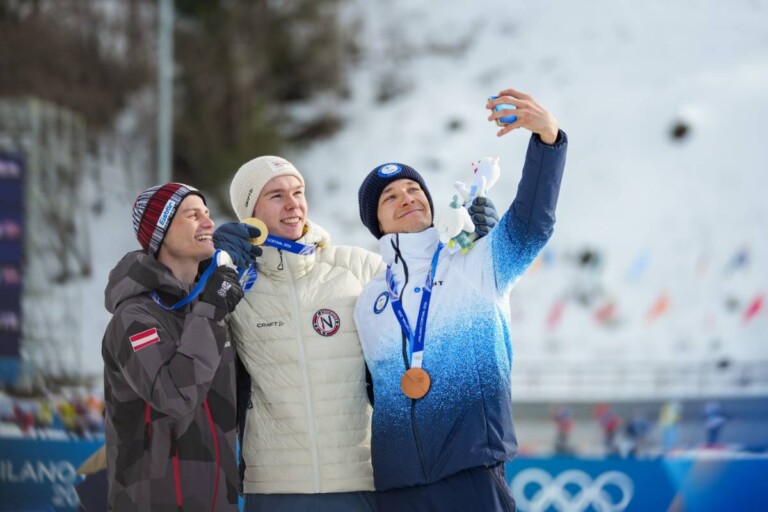 Johannes Lamparter (AUT), Jens Luraas Oftebro (NOR), Eero Hirvonen (FIN), (l-r)