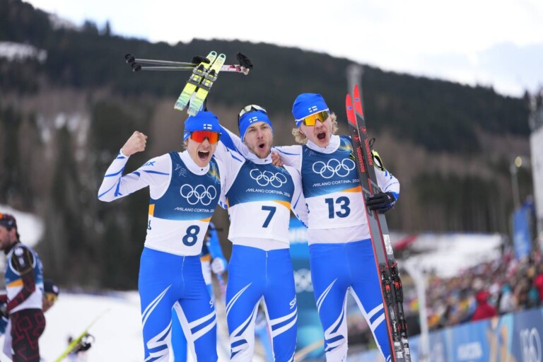 Eero Hirvonen (FIN), Ilkka Herola (FIN), Wille Karhumaa (FIN), (l-r)