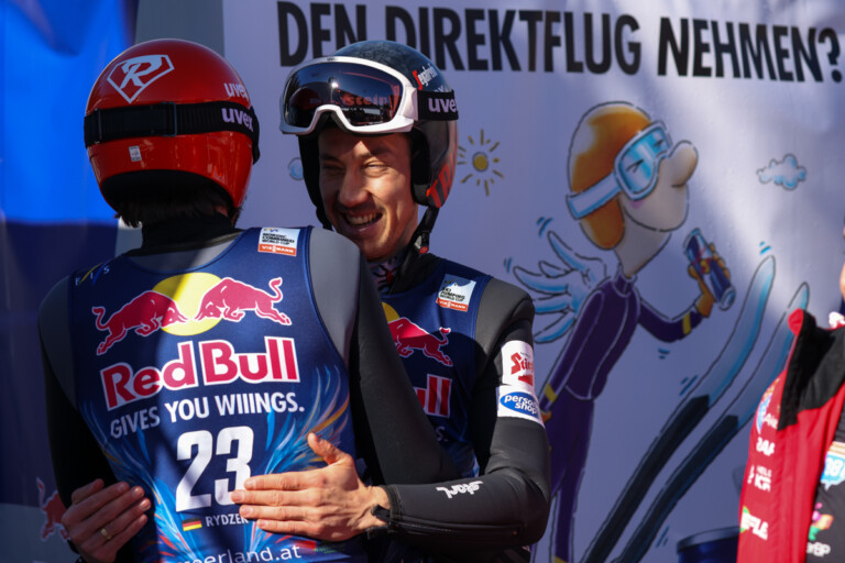 Johannes Rydzek (GER), Mario Seidl (AUT), (l-r)