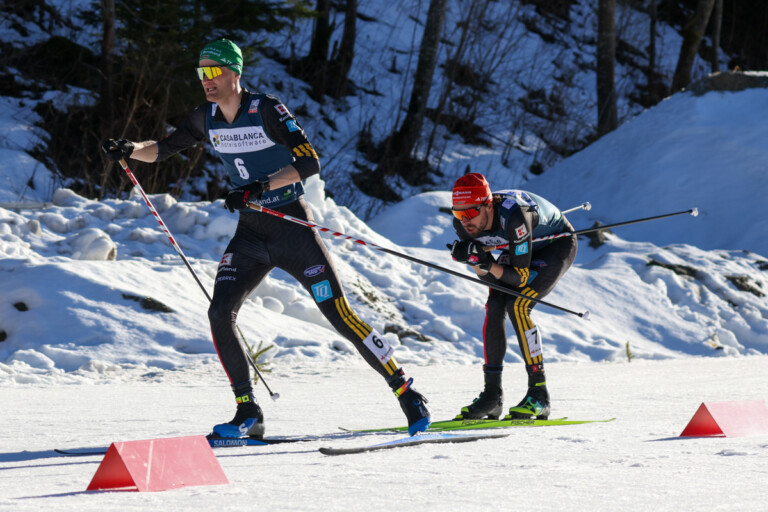 Wendelin Thannheimer (GER), Johannes Rydzek (GER), (l-r)