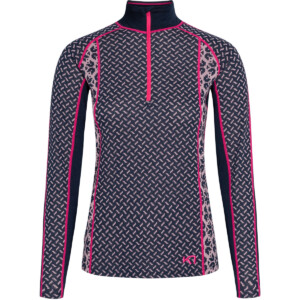 Kari Traa Damen Lekker Half Zip Longsleeve