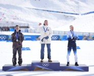 Johannes Lamparter (AUT), Jens Luraas Oftebro (NOR), Ilkka Herola (FIN), (l-r)